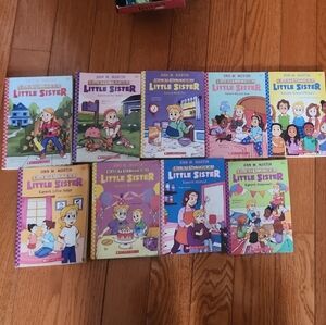 Scholastic Little Sister Book Collection - Colorful Covers